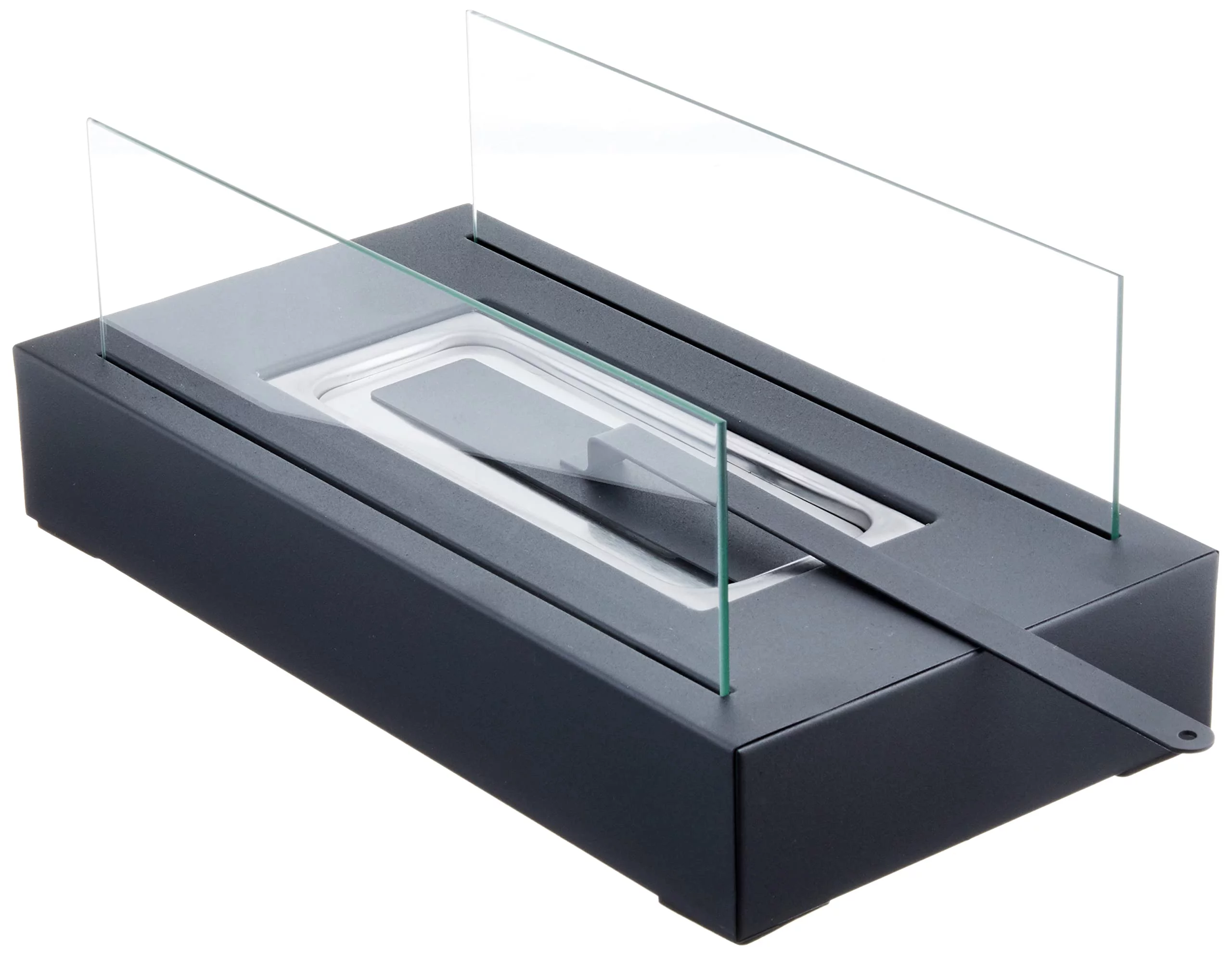 Northwest 80-BIOFP-1 Bio Ethanol Ventless Fireplace-Tabletop Rectangular Real Flame Smokeless Clean Burning