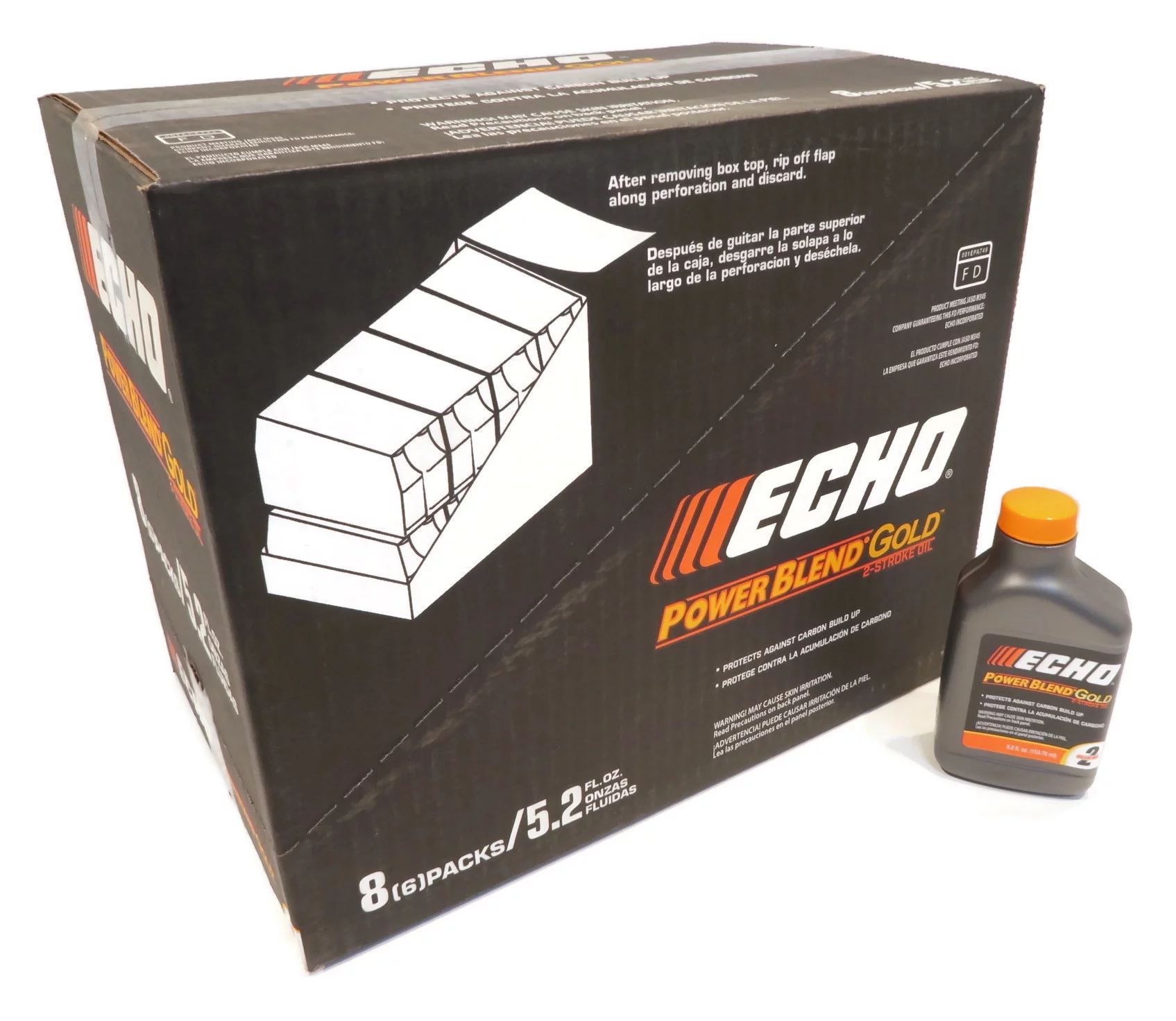 The ROP Shop | (48) OEM ECHO Oil 5.2 oz Bottles For String Weed Hedge Trimmer Leaf Blower Chainsaw