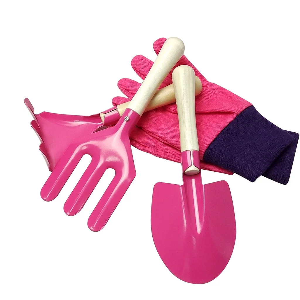 Fridja Gardening Tool Set For Kids Toy Shovel Gardening Set With Carrying Bag