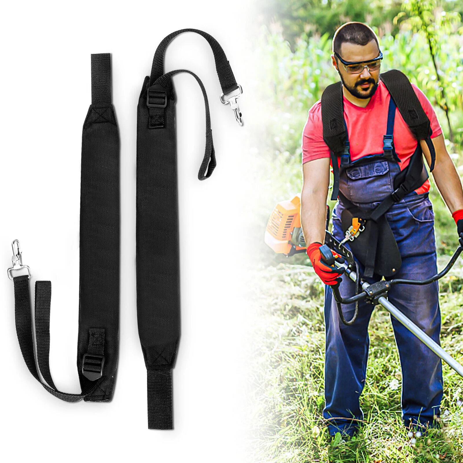 2Pcs Backpack Blower Straps Adjustable For Echo PB-265L PB-265LN PB-403H PB-403T