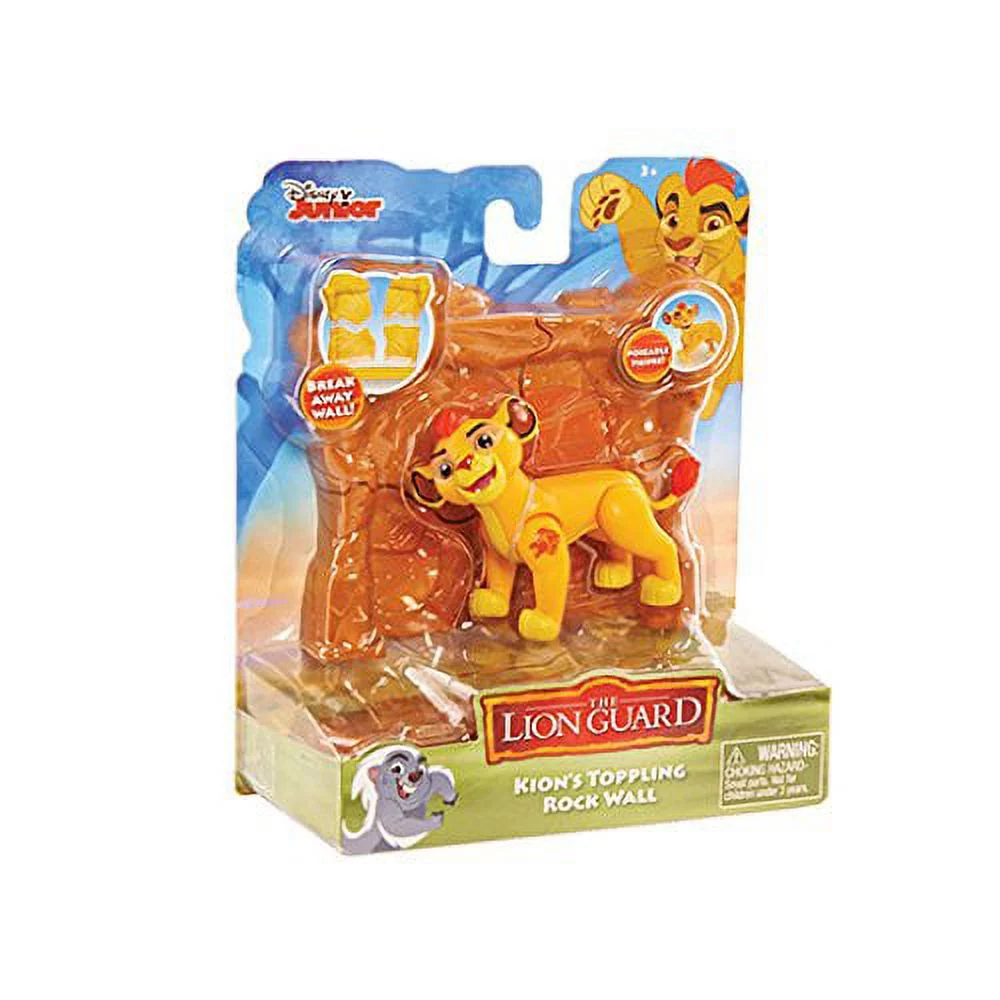 Disney Lion Guard Kion with Rock Wall Figure & Accessory Set