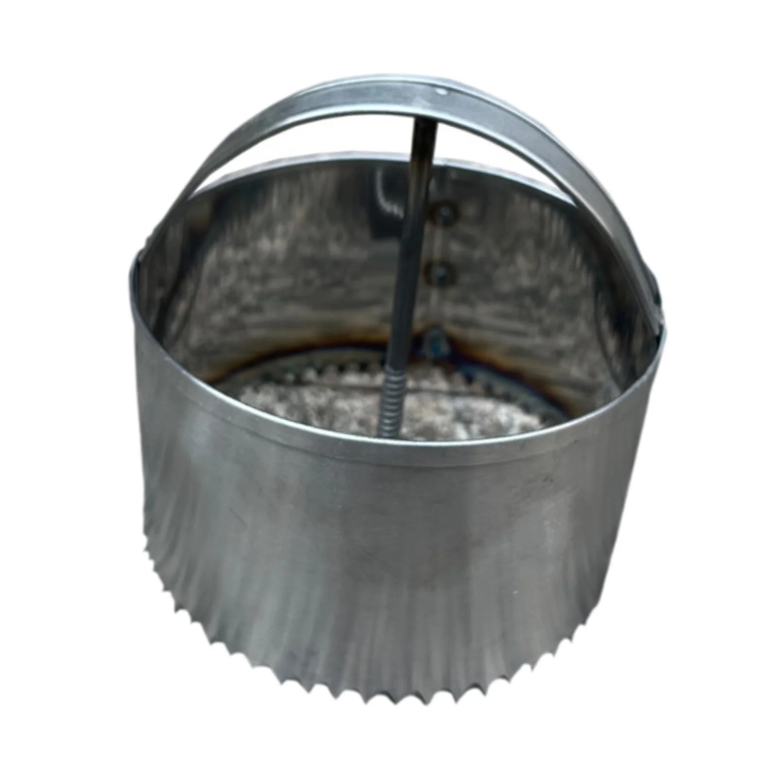 koolsoo Bulb Planter Depth 2.36in Serrated Base Bulb Planter Tool Quick Digging Lawn 10x10cm