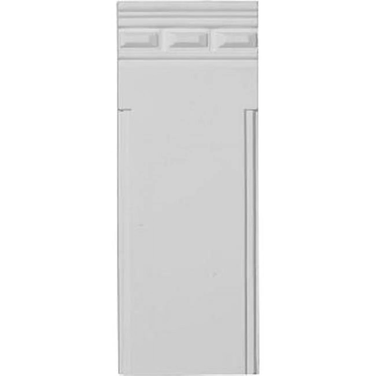 4.5 In. W X 11.75 In. H X 1.25 In. P Architectural Devon Traditional Plinth Block