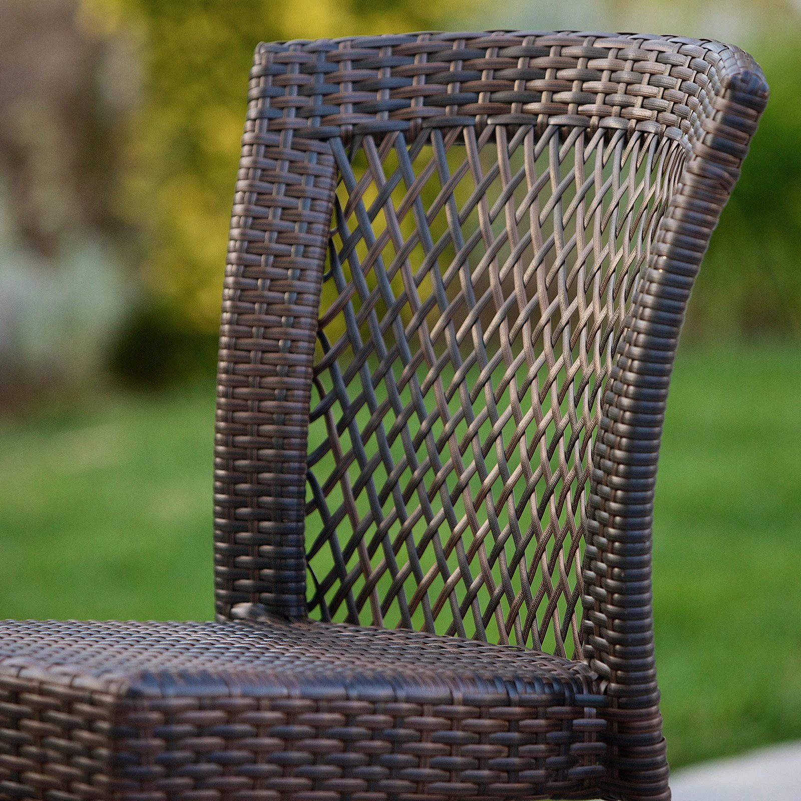 Dusk All-Weather Wicker Dining Chair - Set of 2
