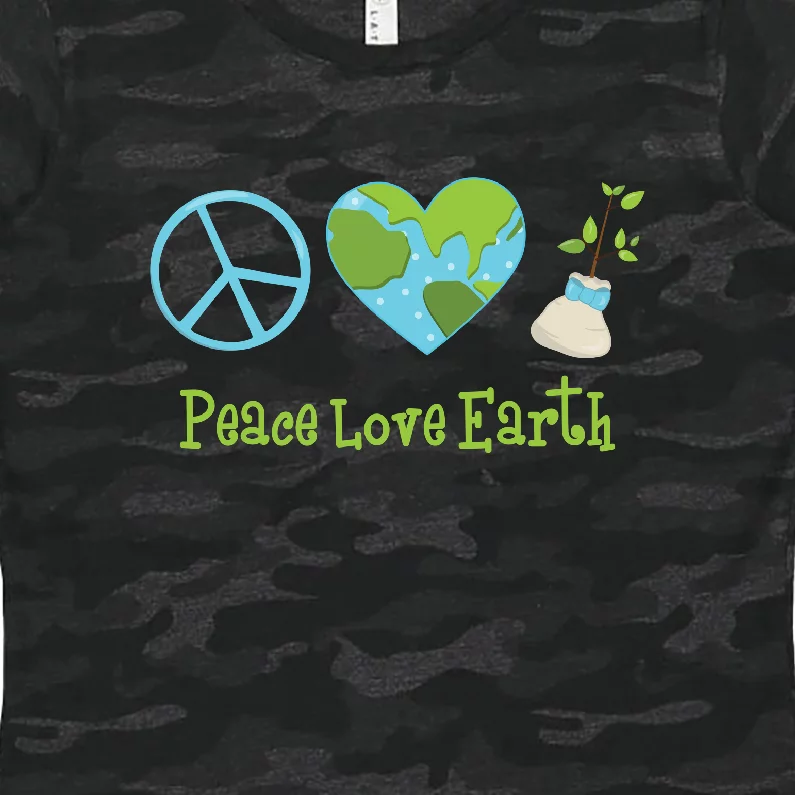 Inktastic Peace Love Earth Women's T-Shirt