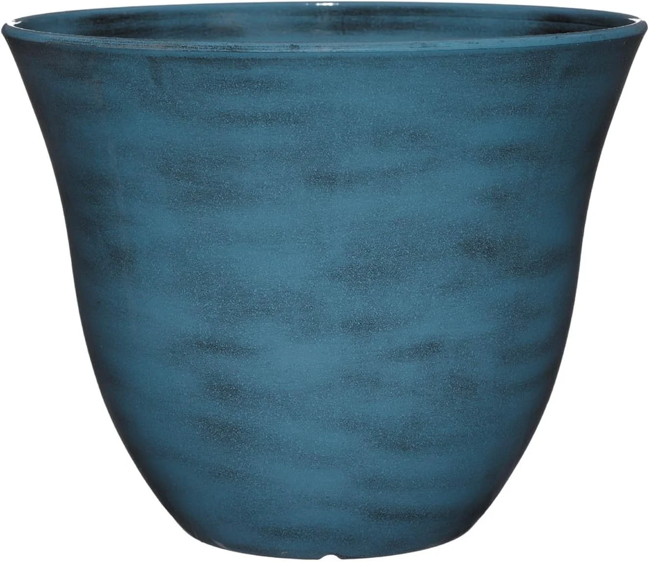 Honeysuckle Resin Flower Planter, Blue Jean, 15