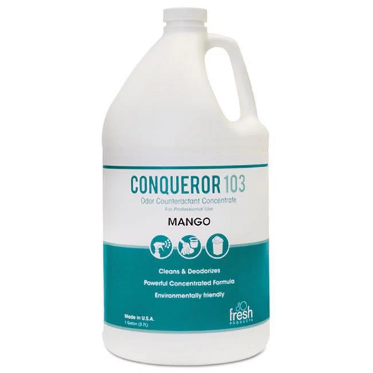 Fresh Products FRS1WBMG Mango Conqueror Odor Counteractant - 1 gal - 4 Count