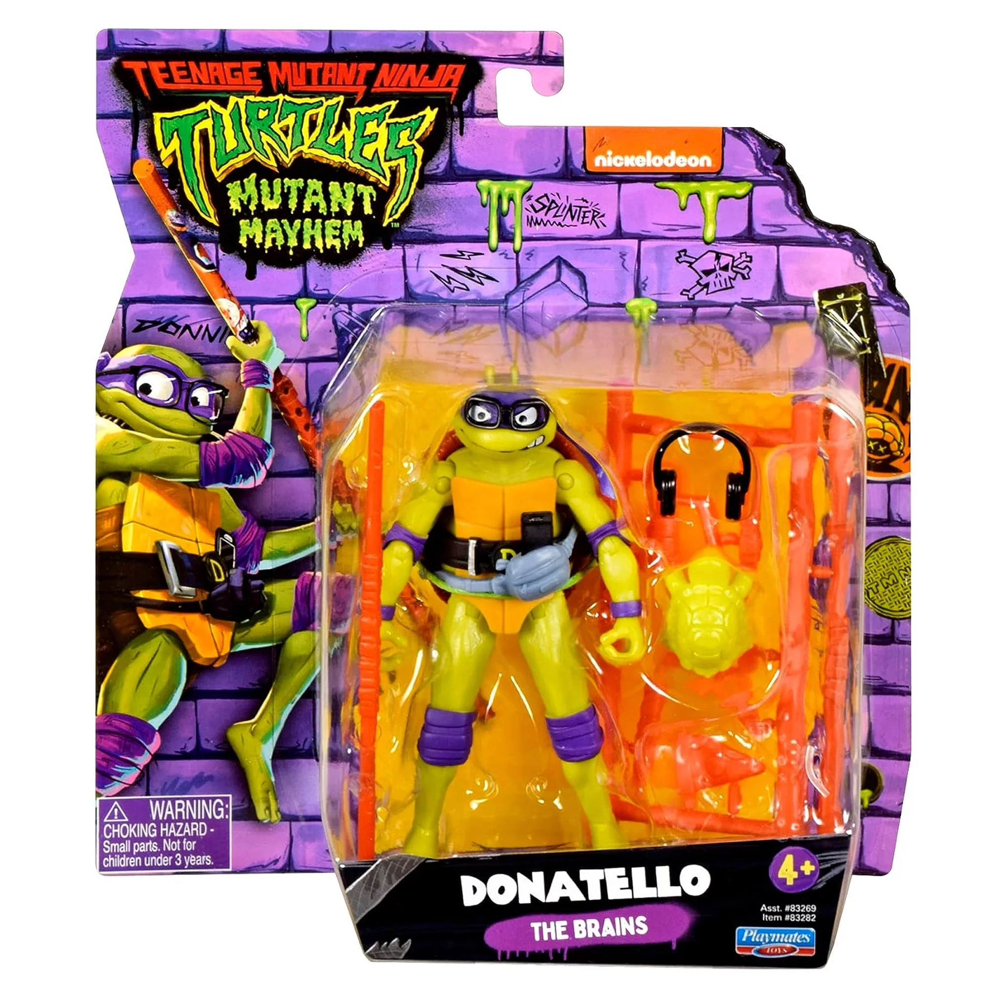 Collectors Edition: 4 Pack Bundle Of TMNT Teenage Mutant Ninja Turtle Group Action Figures