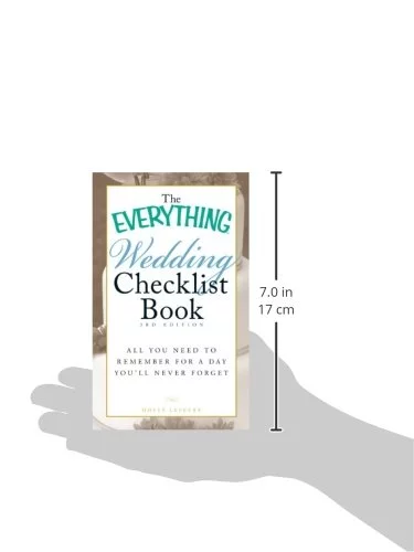 Everything® Series: The Everything Wedding Checklist Book : All you need to remember for a day you'll never forget (Paperback)