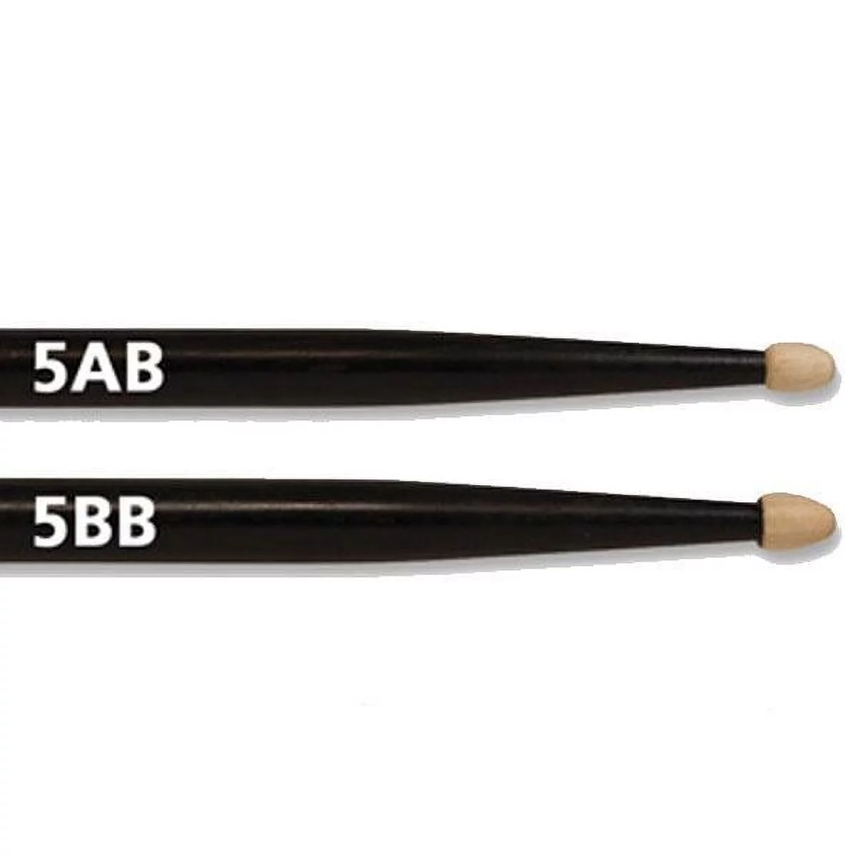 Vic Firth  American Classic Black 5B Wood Tip Drumsticks
