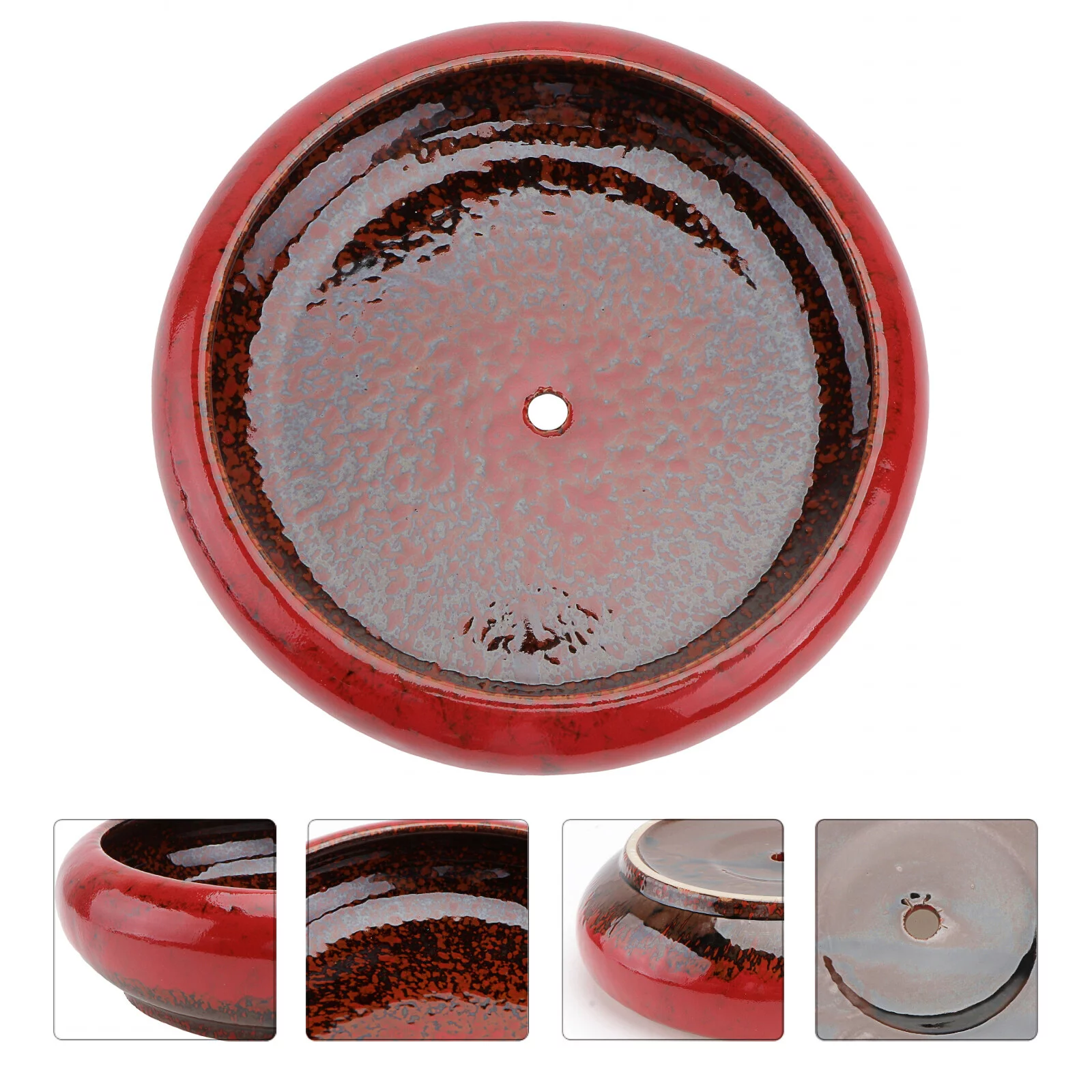 Gongxipen 1Pc Hydroponic Ceramic Flower Pot Creative Succulent Daffodil Gardening Pot