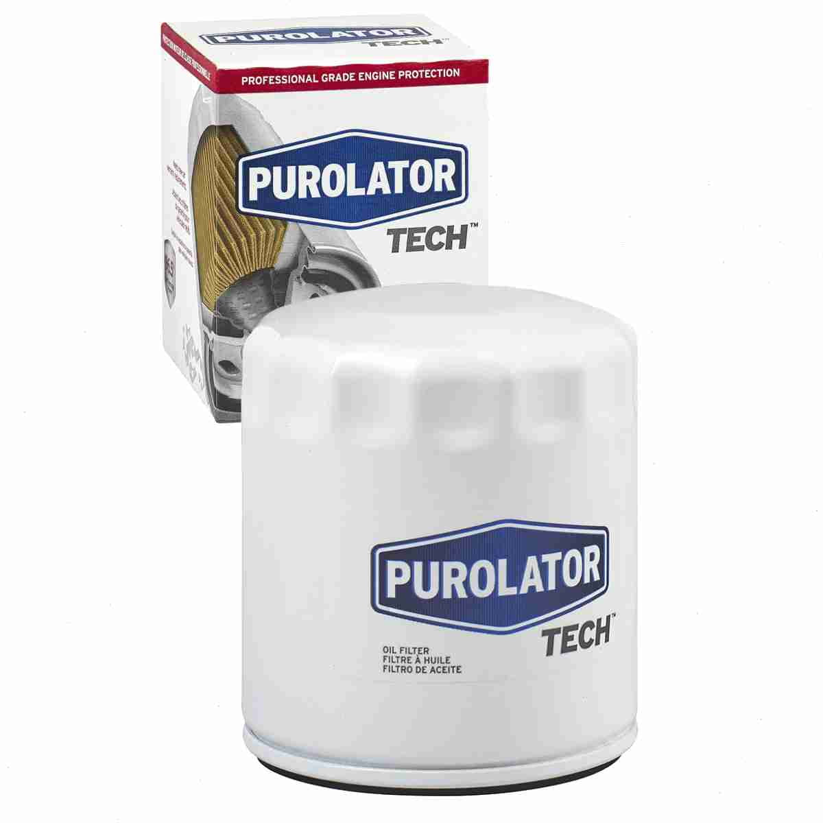 Purolator TECH Engine Oil Filter compatible with Chevrolet Suburban 1500 5.3L 6.0L V8 2003-2006