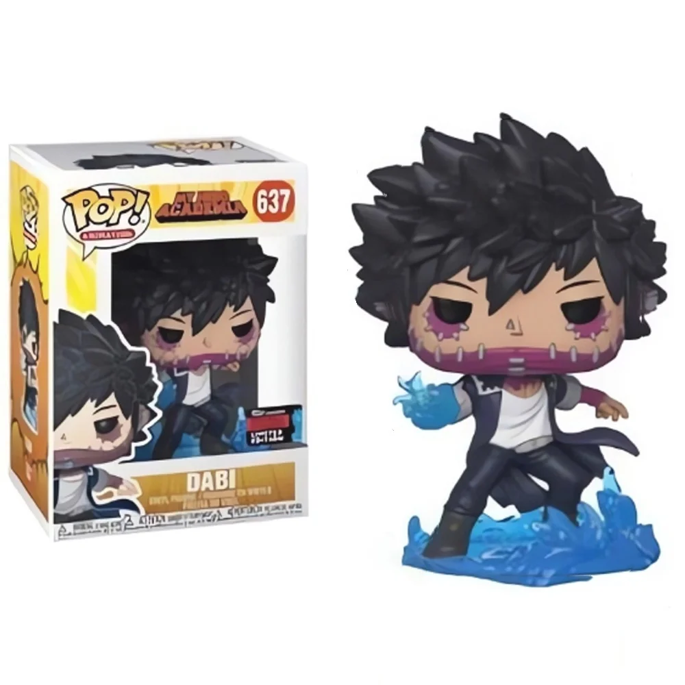 Funkob My Heros Academy # 637 Dabii Evil Fun Joker Film and Television Peripheral Decorations birthday gift collectible ornaments（+Plastic protective shell）pop!