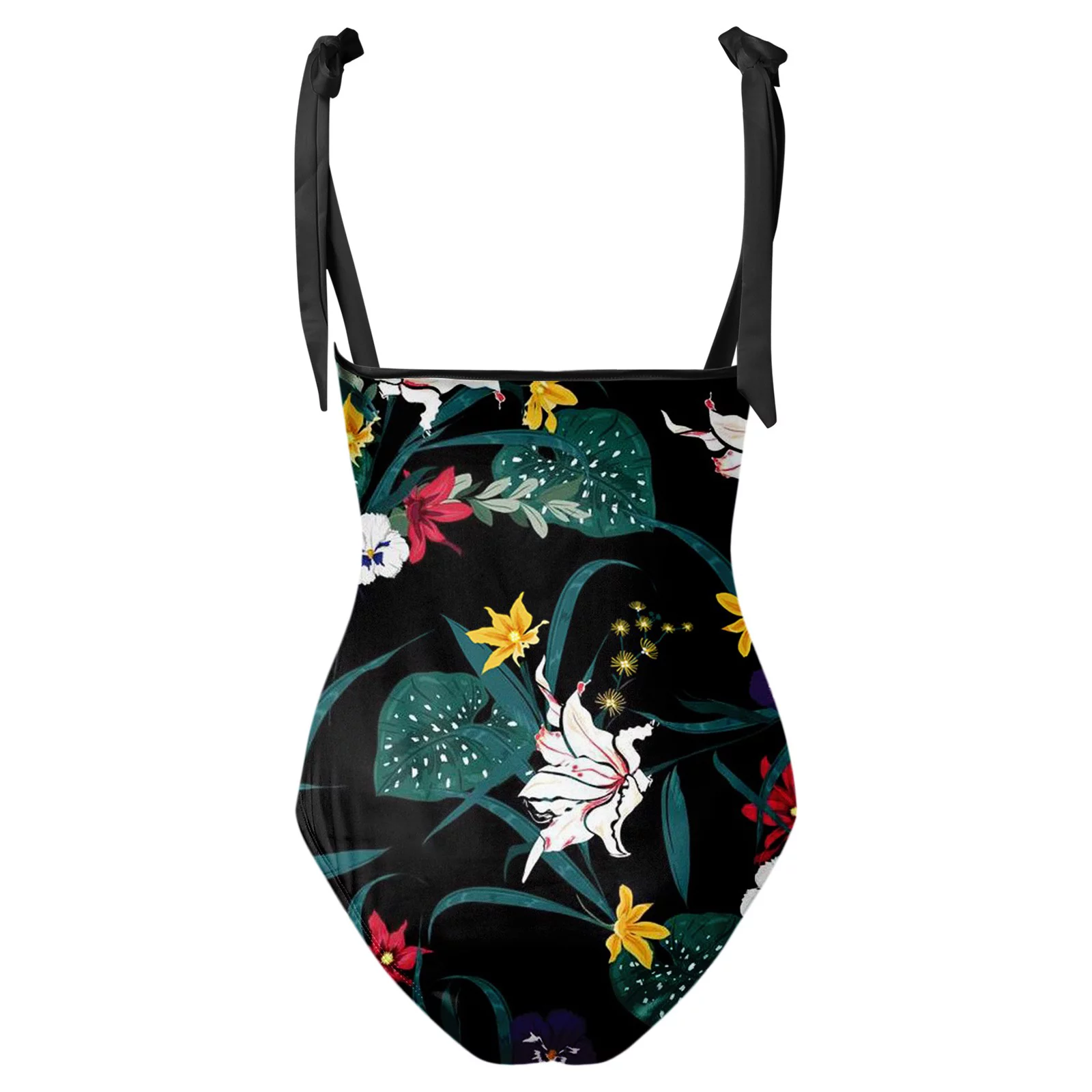 Summer Mini Skirt Womens V Neck Flower Printed Swimsuit Apron Skirt Bikini Sets Skirting Board Buddy Pads