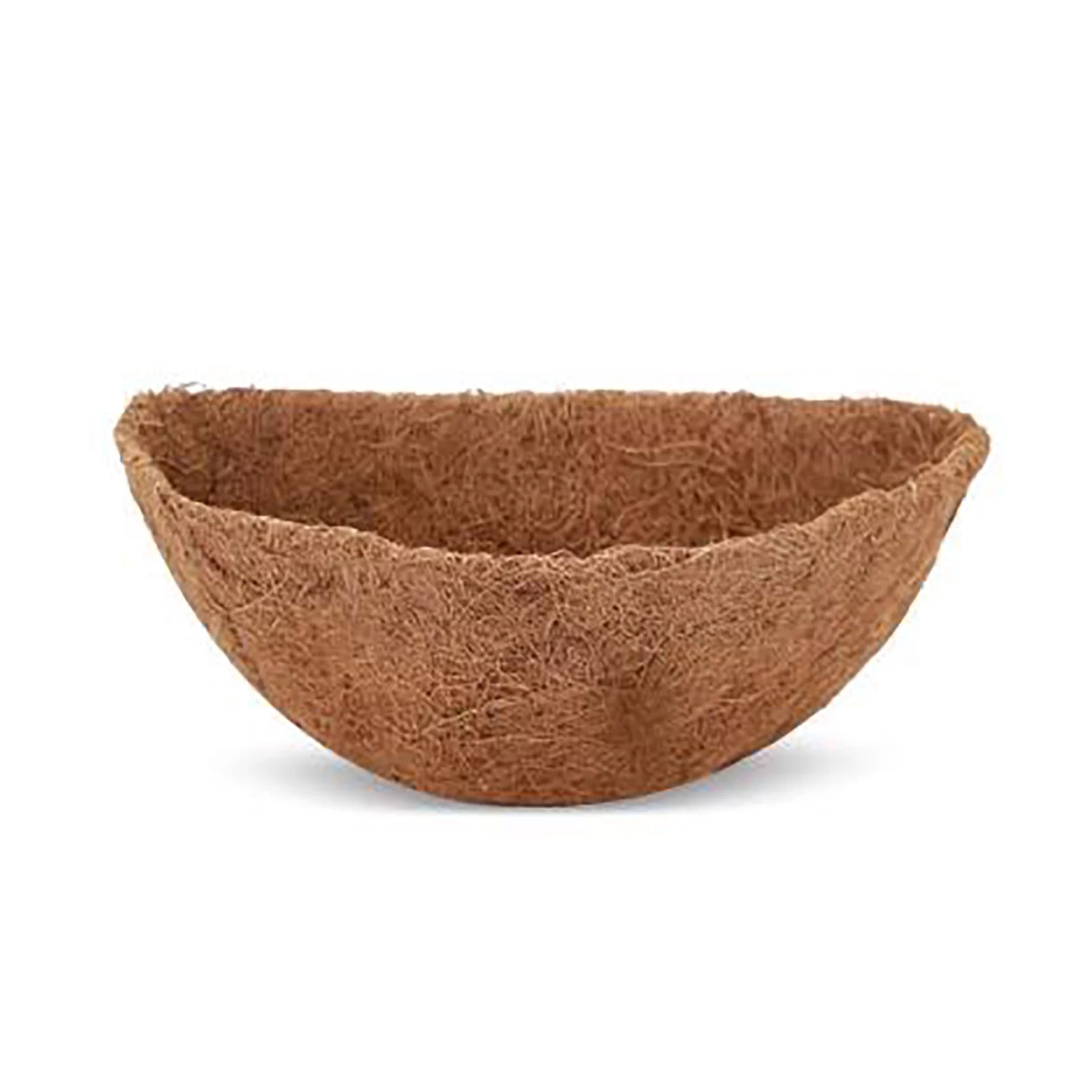 Basket Liners Garden Coconut Hanging Basin Half Round Plant Pot Outdoor Gardening Supplies Decor Wall-mounted Flowerpot