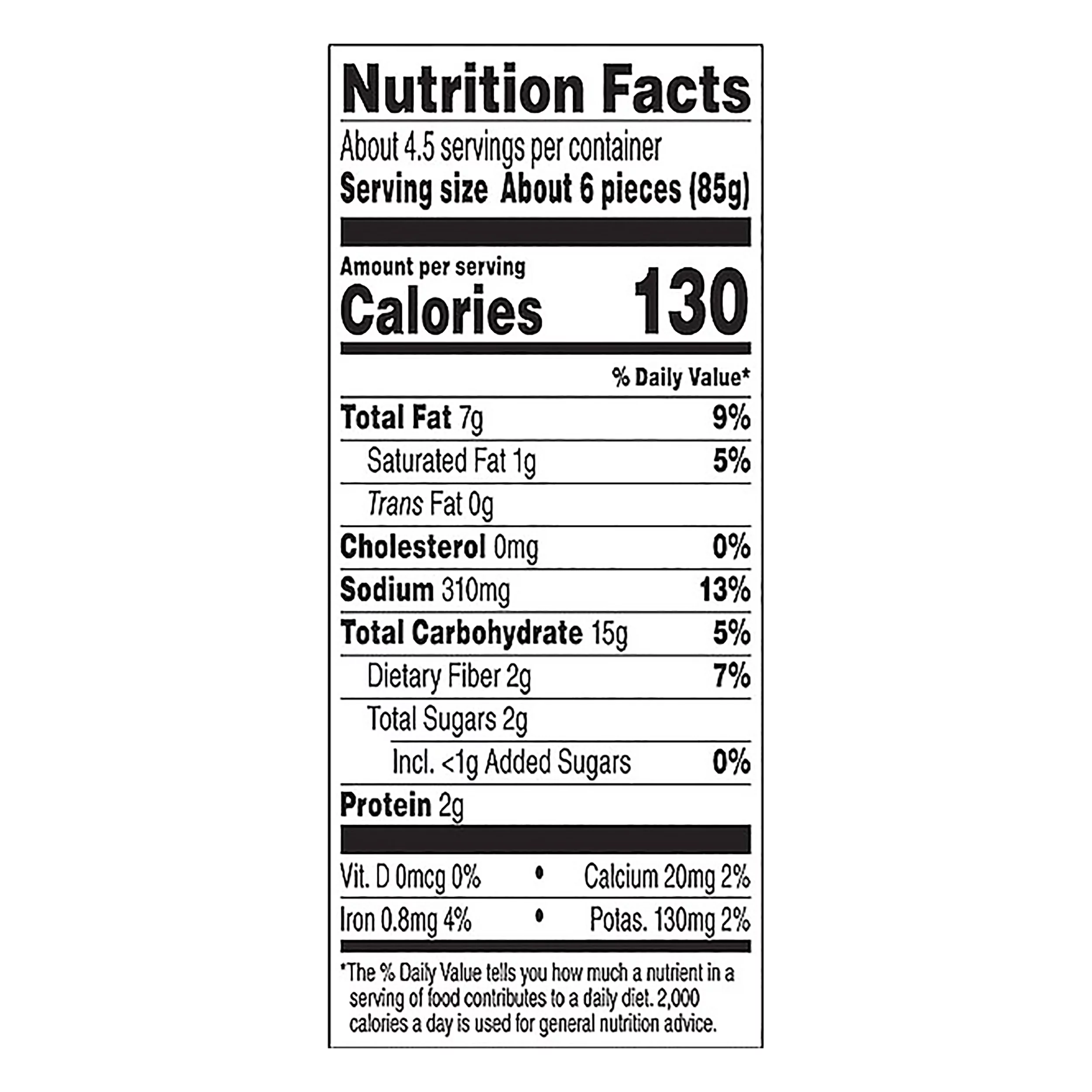 Green Giant Veggie Tots Cauliflower, 14 oz (Frozen)