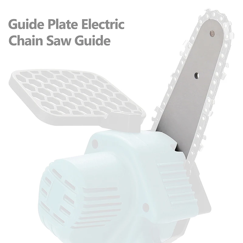 4/6/8 Inch Manganese Steel  Guide Plate Chainsaw Chains Guide Guide   Mini  Chain Saw Logging Pruning Replacements
