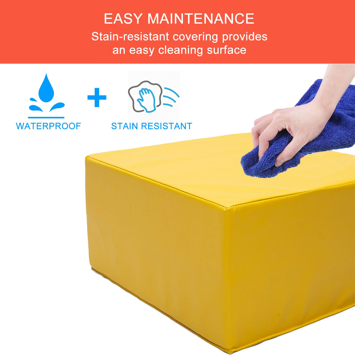 BCBYou Kids SoftScape Crawl and Climb Foam Play Set, Colorful Fun Foam Play Set,Childrens Software Composite Toy 4pc