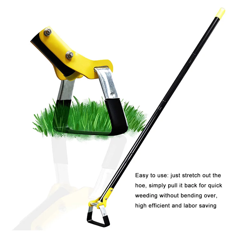 Apexeon Handheld Stainless Steel Weeding Hoe, Ideal Tool for Efficient Weed Removal in Agriculture