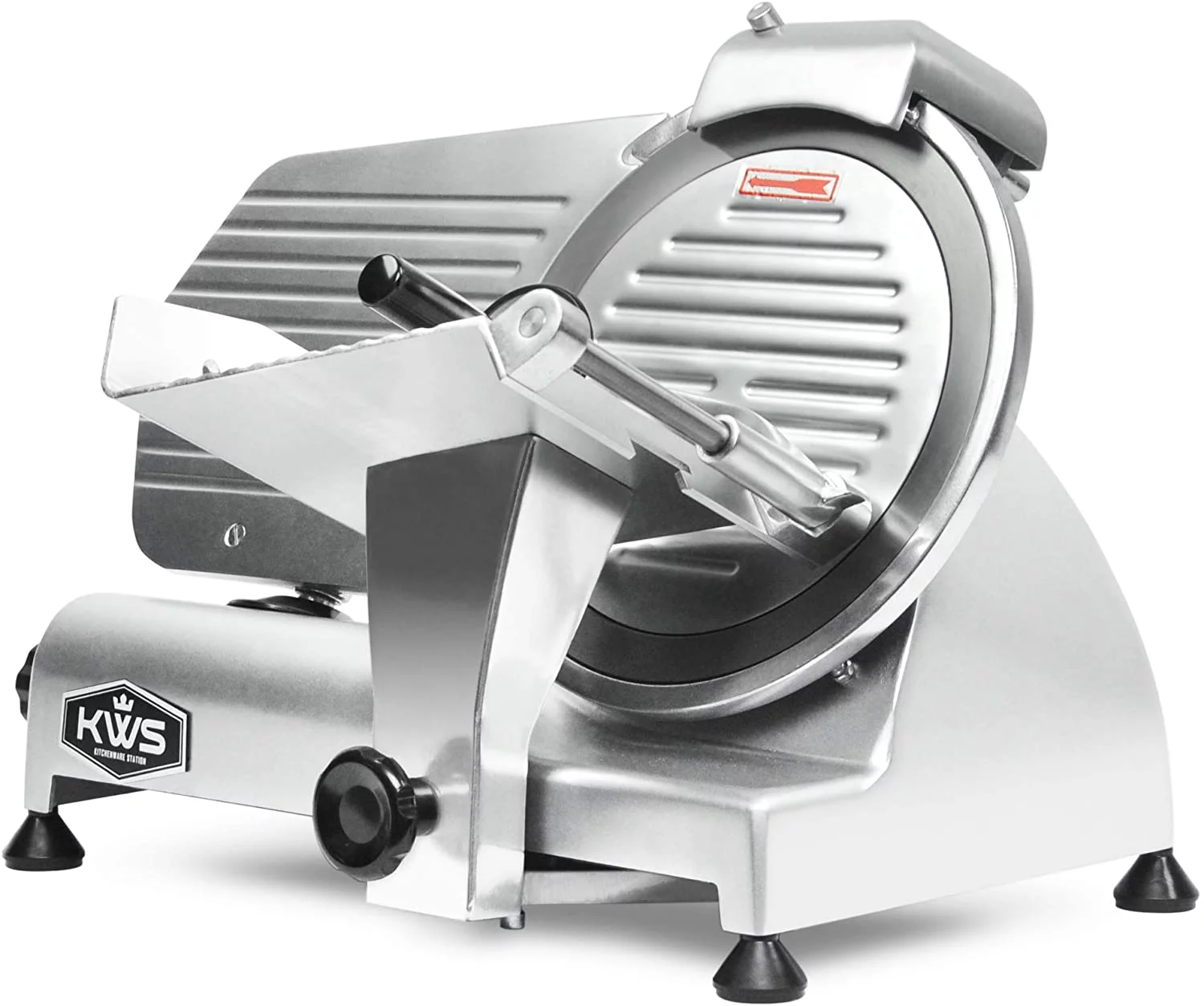 Kitchenware Station Premium Commercial 320w Electric Meat Slicer 10