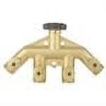 Gilmour Pro Full Flow Brass Quad Shut-Off Valve