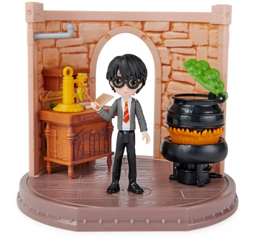 The Wizarding World of Harry Potter 6061847 Magical Minis Potions Classroom Playset