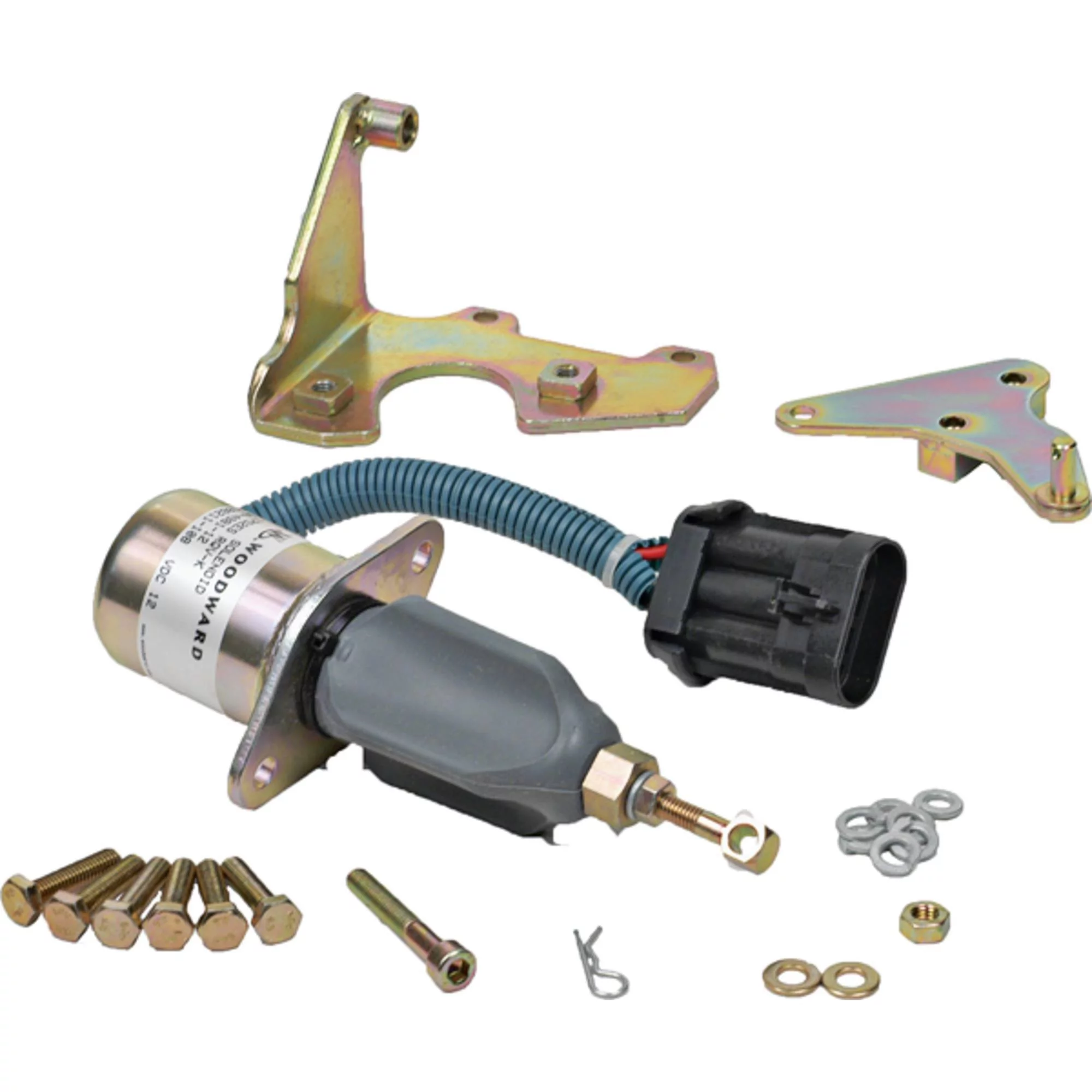 12V Shut Down Solenoid for Cummins 5016244AA, 3800723, SA-4981-12, 3931570