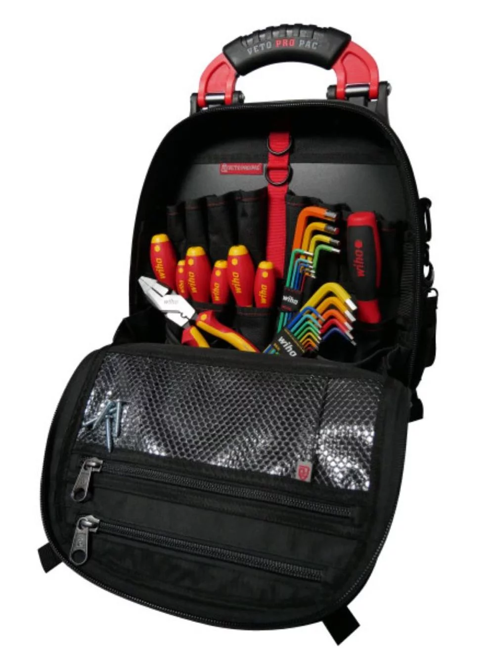 Wiha Tool Kit Red Stripe Tech Pac 30Pc