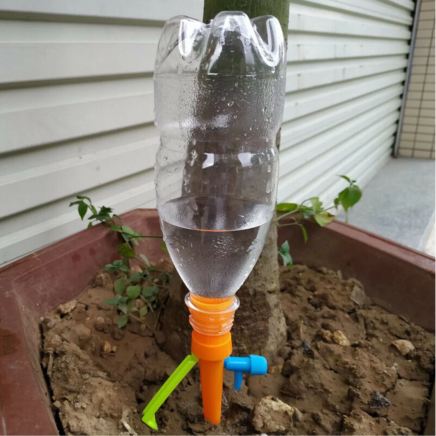 12/24/48 PCS Automatic Self Watering Spikes Plants Water Drip Irrigation System