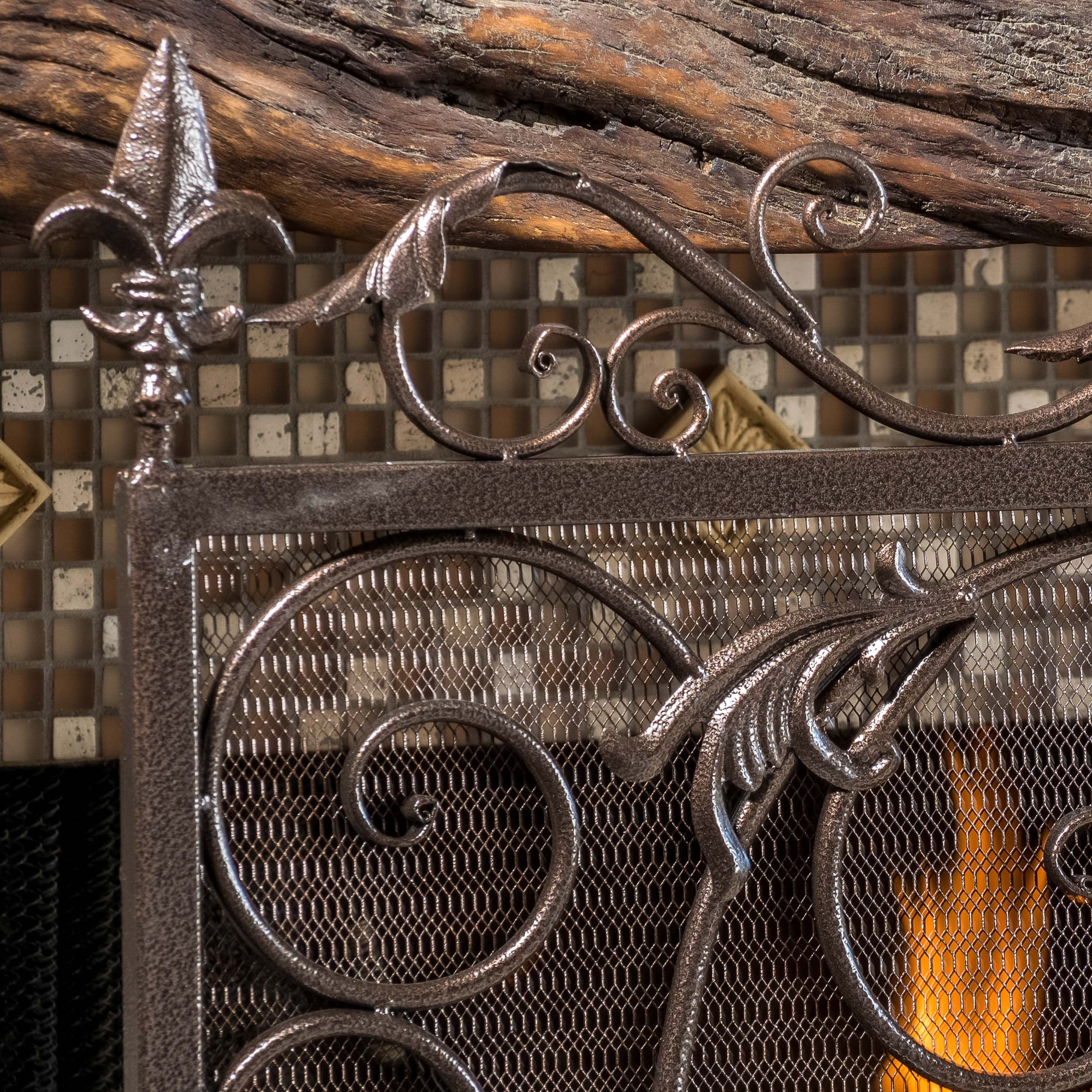 Noble House Crenshaw Fireplace Screen