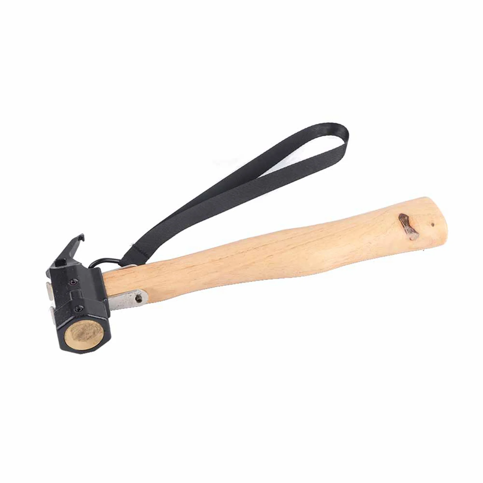 Claw Hammer Camping Hammer, 11.6 Inch Tent Stake Hammer Tent Mallet Nail Hammer Carbon Steel Tent Stake Puller with Wooden Handle