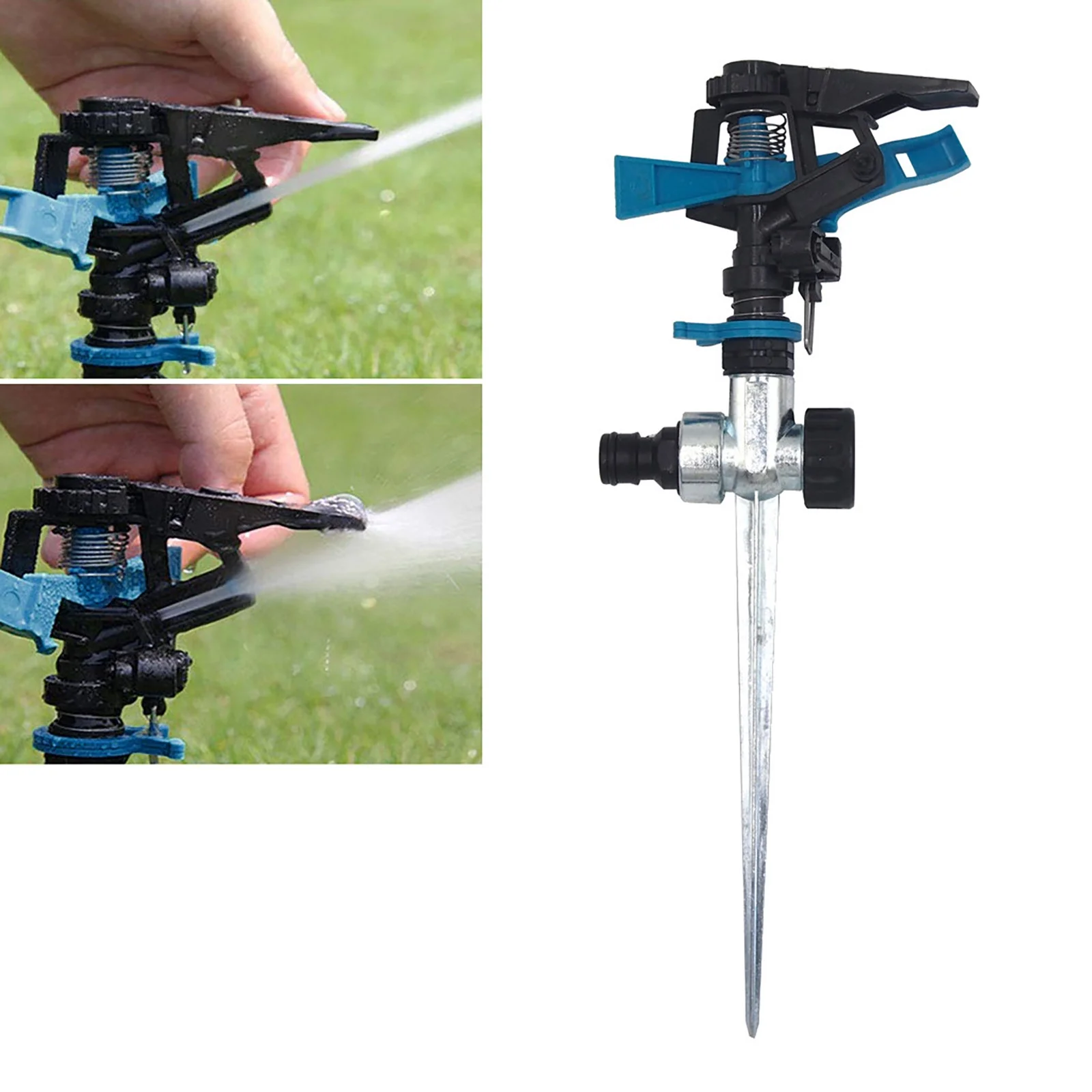 Garden Watering Grass Rotating Hose Impulse Sprinkler Spray System Water Water Sprinklers