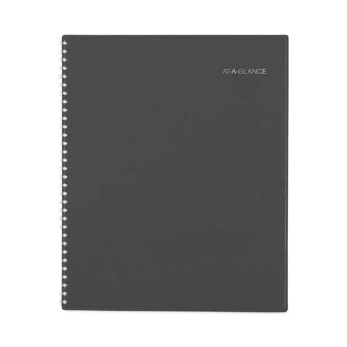 AT-A-GLANCE DayMinder Academic 2023-2024 Monthly Planner Charcoal Large 8 12 x
