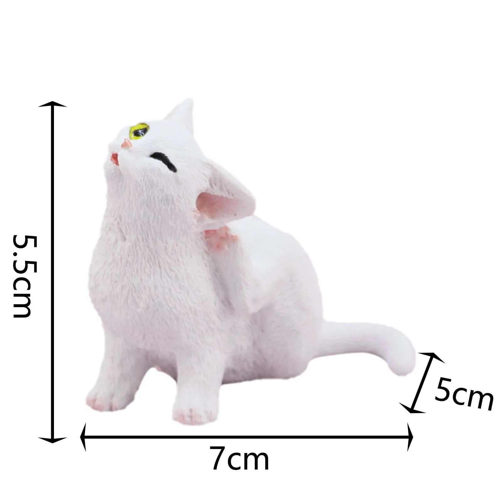 Valentines Day Gifts, Landscaping Pot Micro Resin Cat Decoration Flower Cute Car Decoration & HangsHome & Outdoor Use Decoration Outdoor