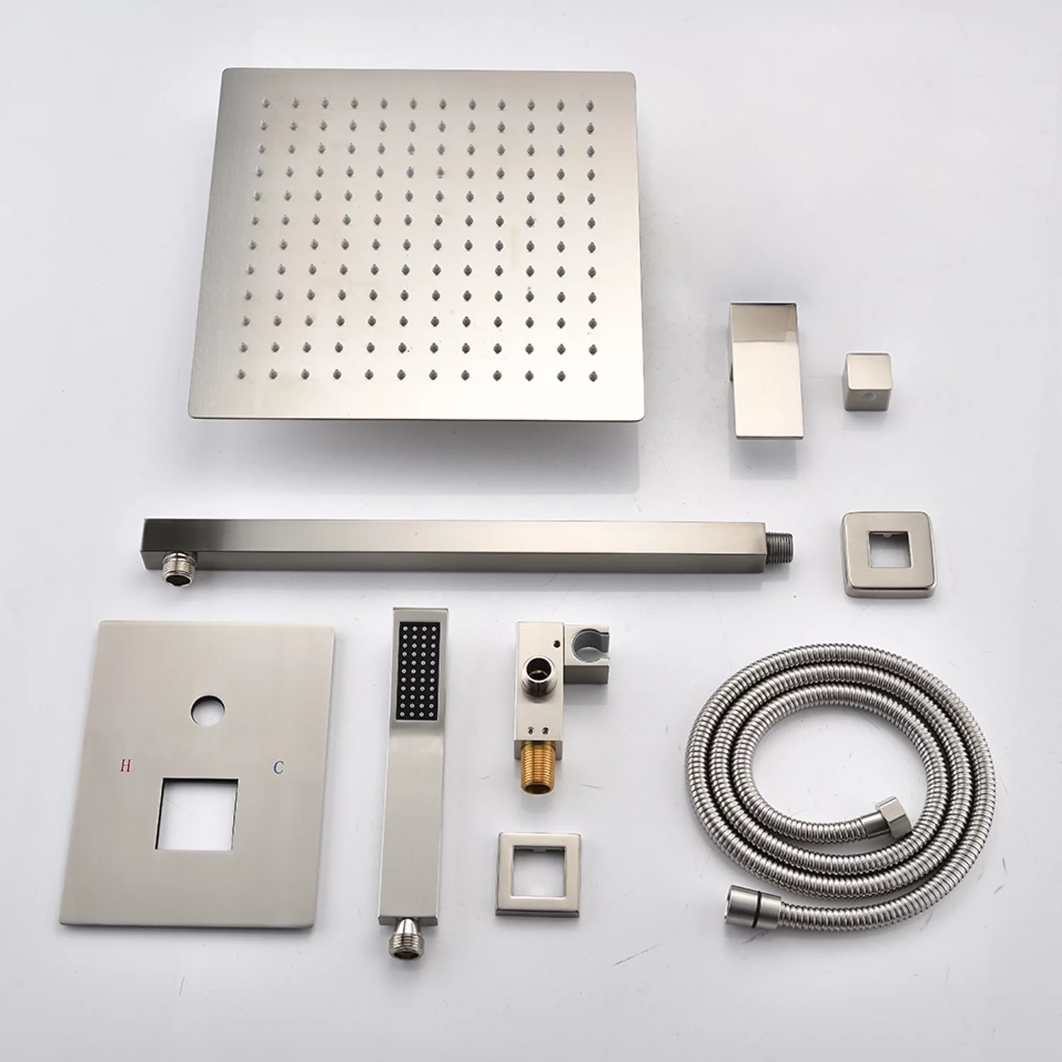 Premium Wall-Mounted Shower System - 16.46 - Indulge in Luxury