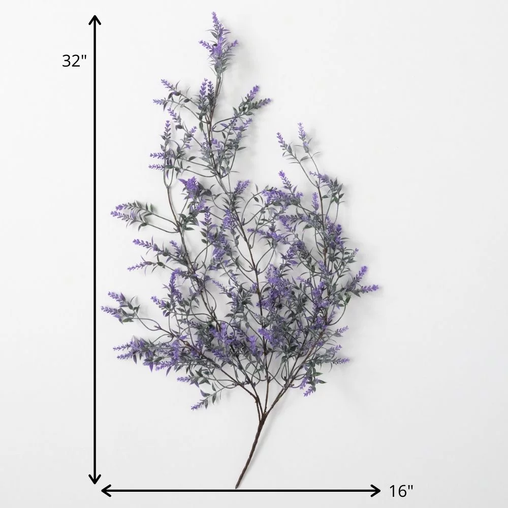 Sullivans Artificial Lavender Drop Swag Bush 32
