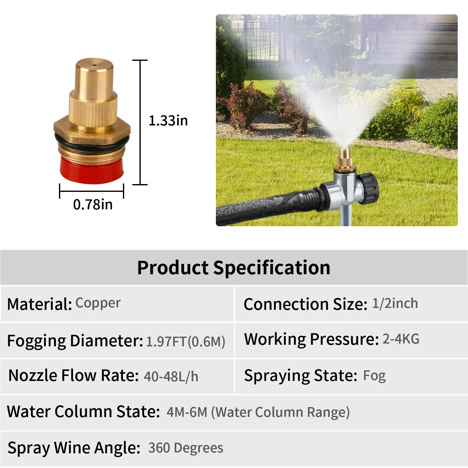 1-4 PCS 360° Lawn Water Sprinkler Garden Yard Watering Sprayer Automatic System