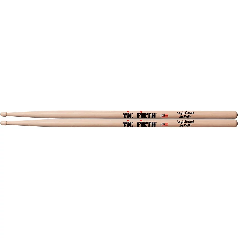 Vic Firth JM Dave Garibaldi Signature Jam Master Hickory Wood Tip Drumsticks