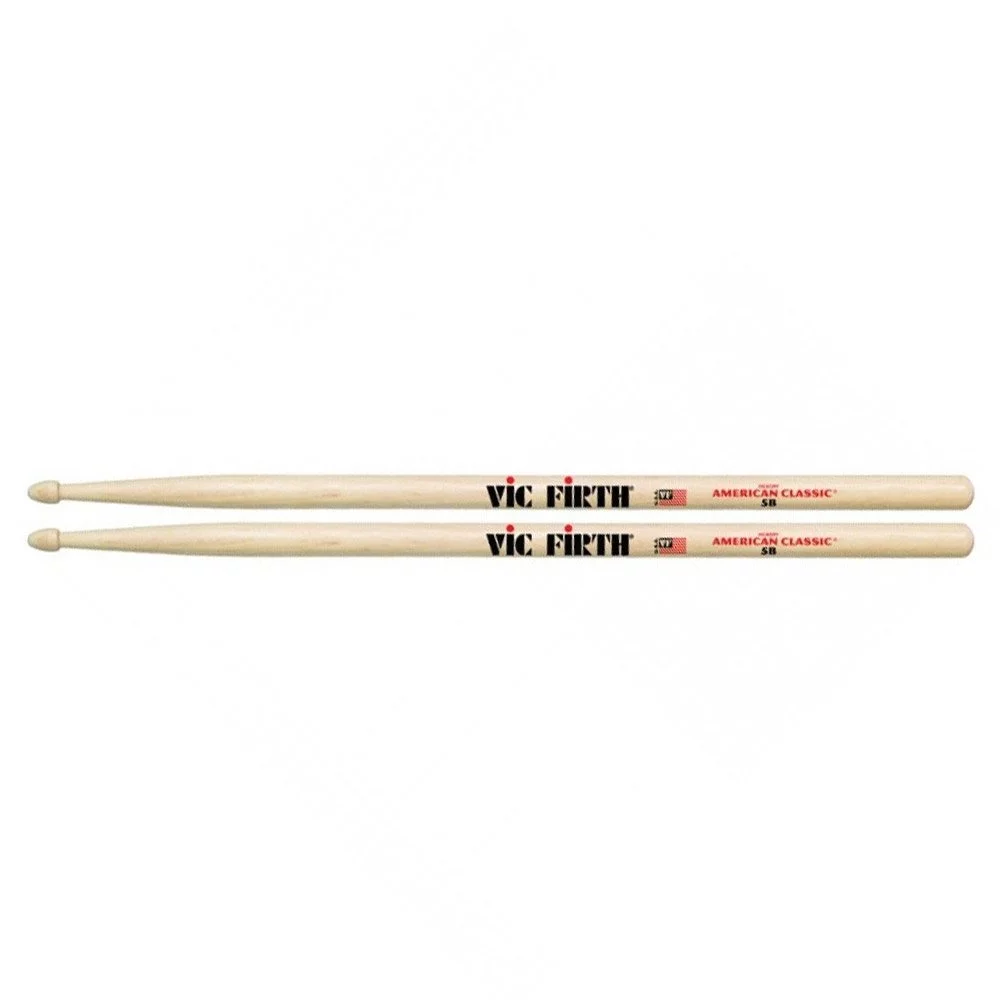 Vic Firth 5B American Classic Wood Tip Drumsticks - 4 For The Price of 3!