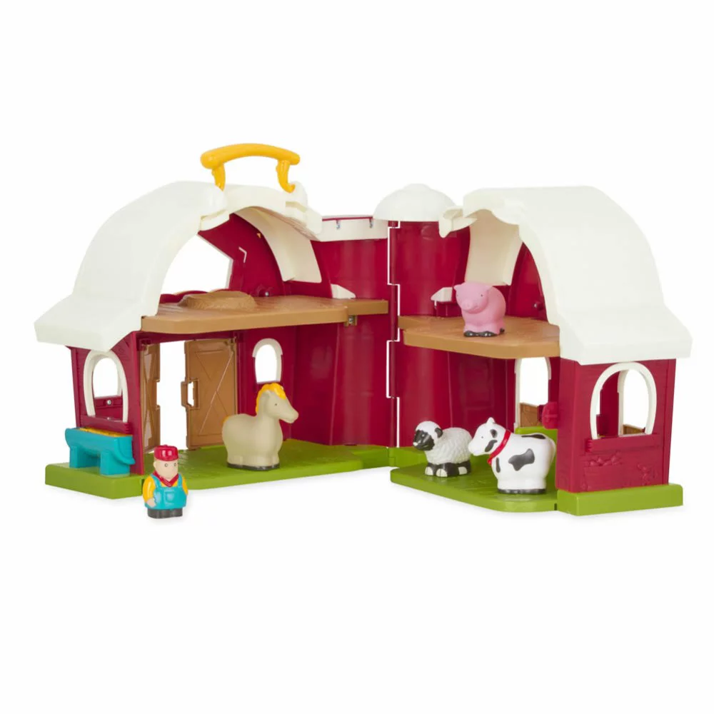 Kaplan Early Learning Toddler's First Big Red Barn and Farm Animals