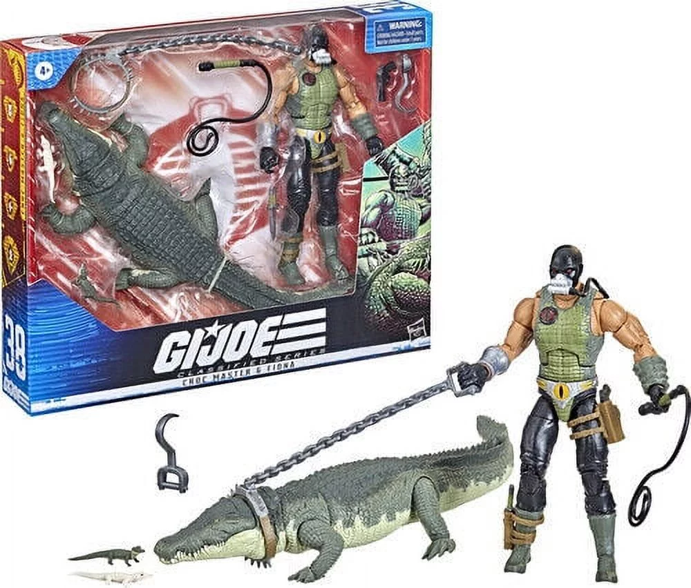 Hasbro Collectibles - G.I. Joe Classified Series Croc Master & Fiona Action Figure