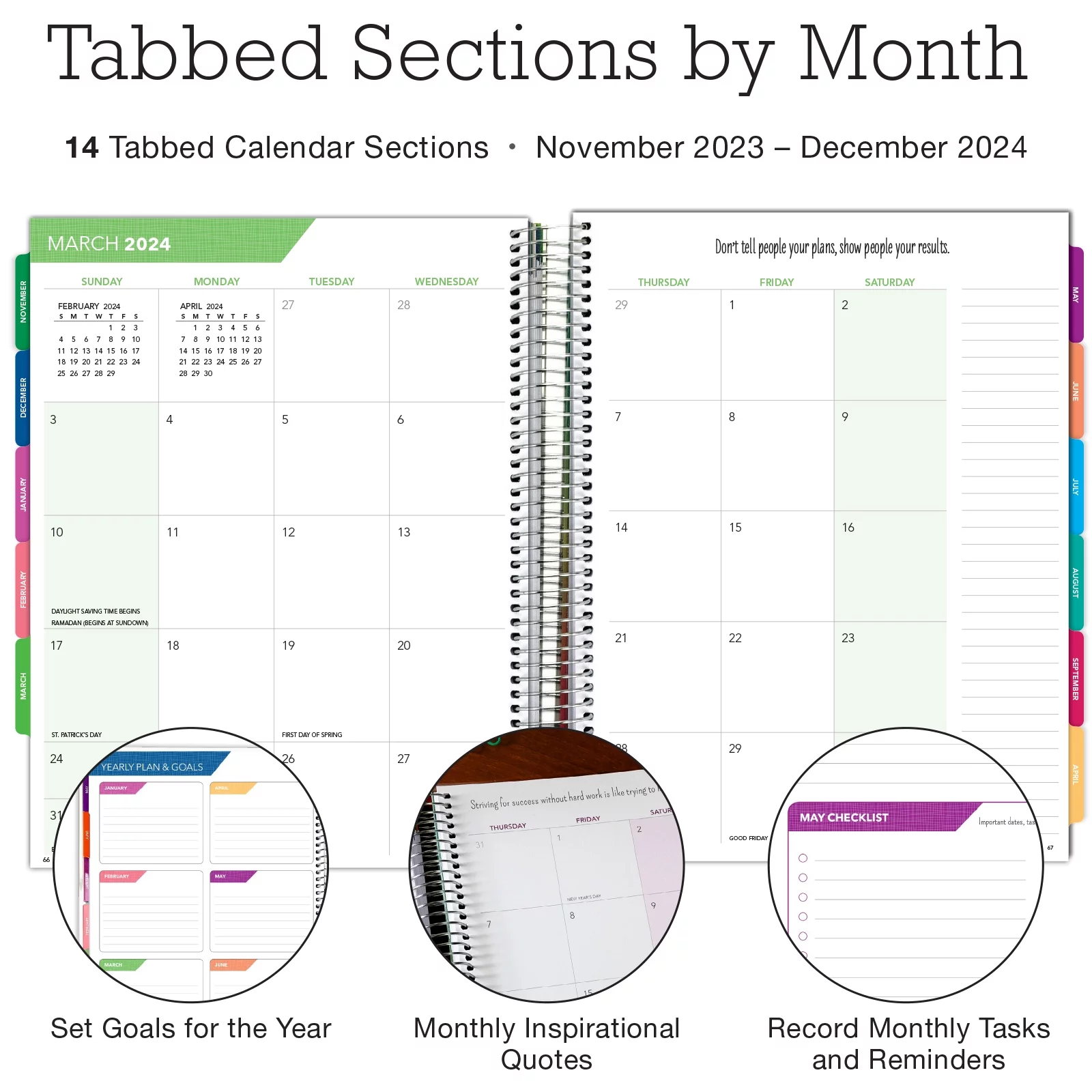Deluxe CY 2024 Planner - 8.5