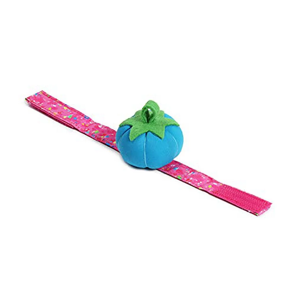 Dritz Wrist Tomato Pin Cushion with Adjustable Strap