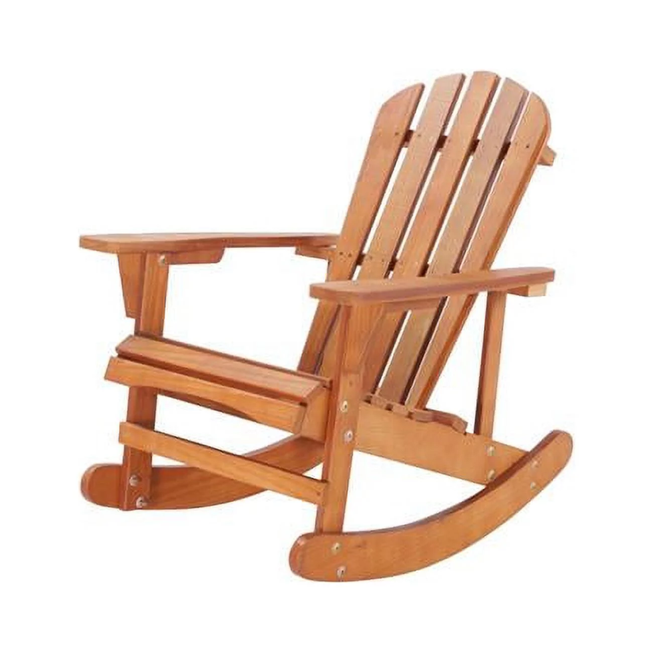 Solid Wood Adirondack Rocking Chair