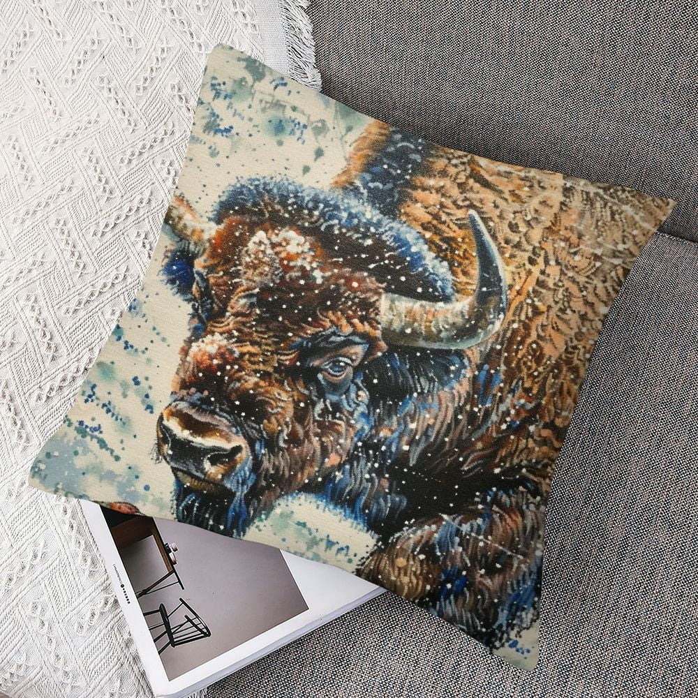 cbxzyzzc Throw Pillow Case Animal Nature West Decorative Cushion Cover Double-Sided Decorative Home Decor Indoor/Outdoor Garden Sofa Bedroom Car Pillow Cover