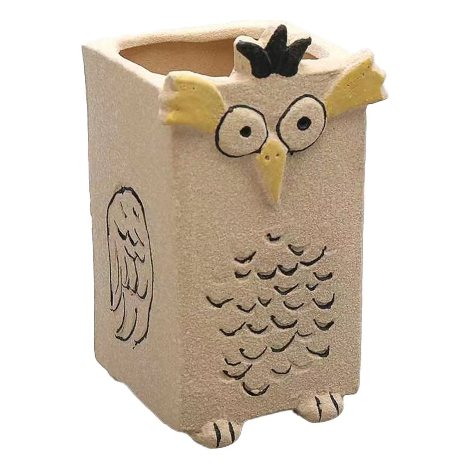 GuLuBin Cute Farm Ceramic Cartoon Flowerpot 1PC Simple And Cartoon Fleshy Flowerpot Gardening Potted Fleshy Flowerpot Animal Flowerpot(Green)