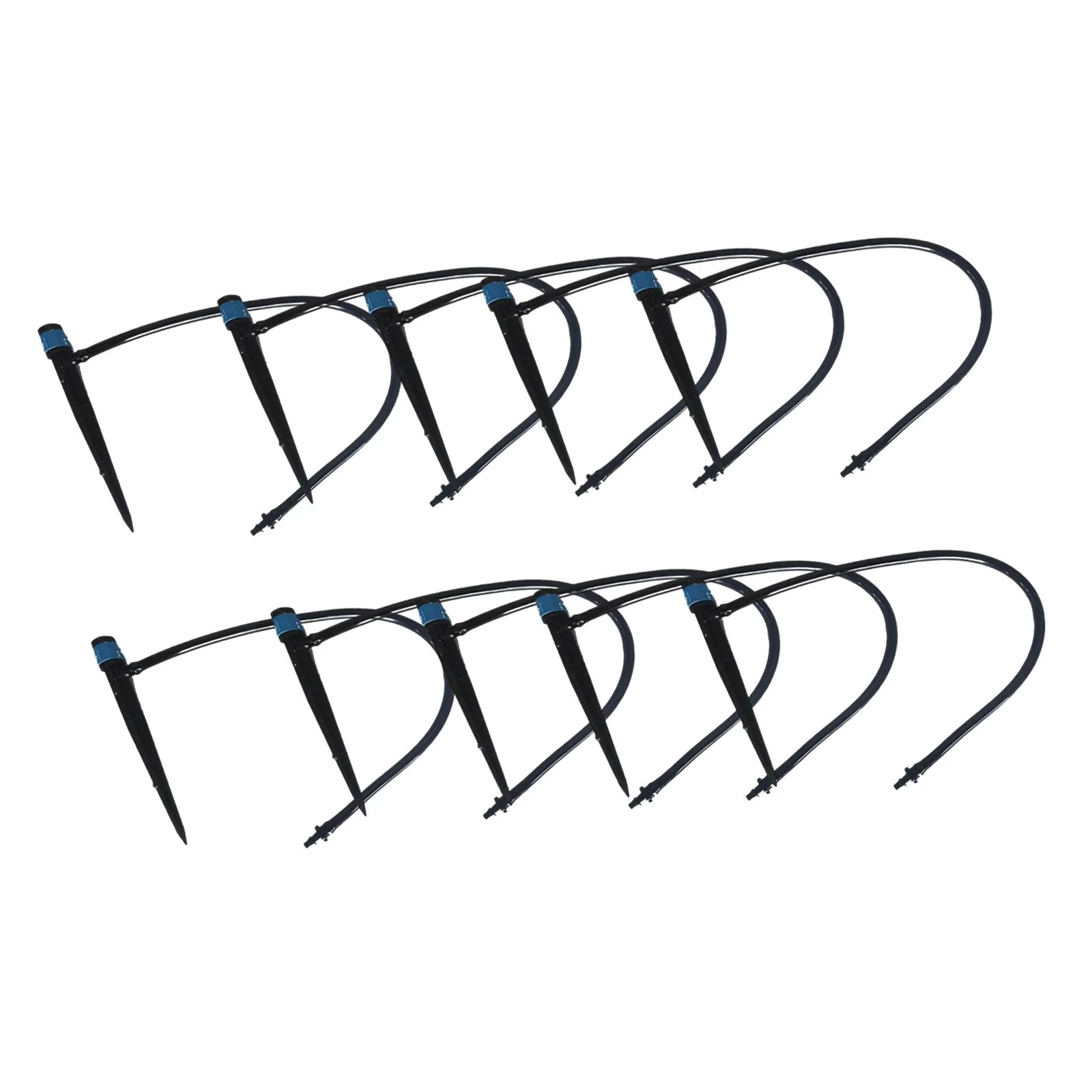 Gazechimp 10 Pieces Drip Irrigation Emitter Gardening Irrigation System for Lawn Patio