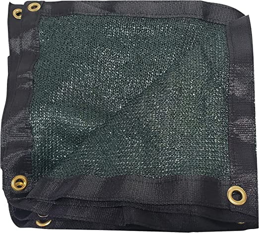 Outdoor Plant and Garden Sun Shade Net Dark Green UV Resistant Plant Cover, Greenhouse Cover (70% Sunblock) (14' x 24')
