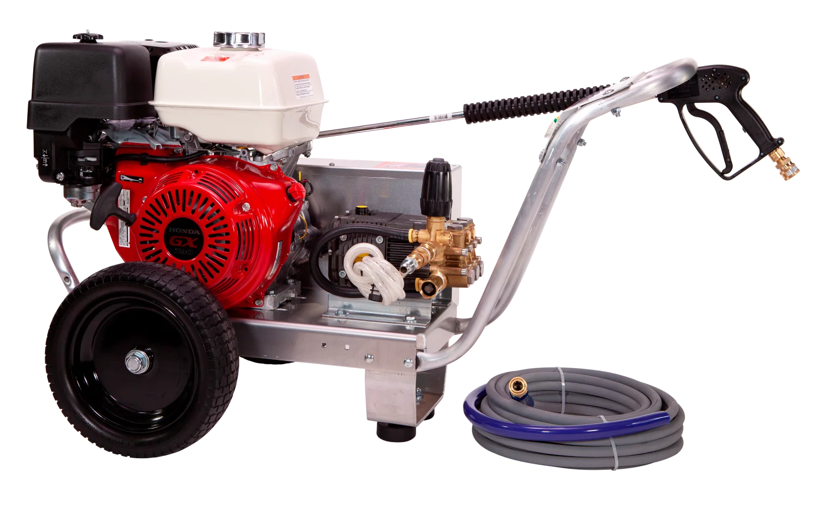 Pressure-Pro Eagle II Series Cold Water Belt Drive Pressure Washer, 4000 PSI, 4.0 GPM, GX390 Honda Engine with AR Pump