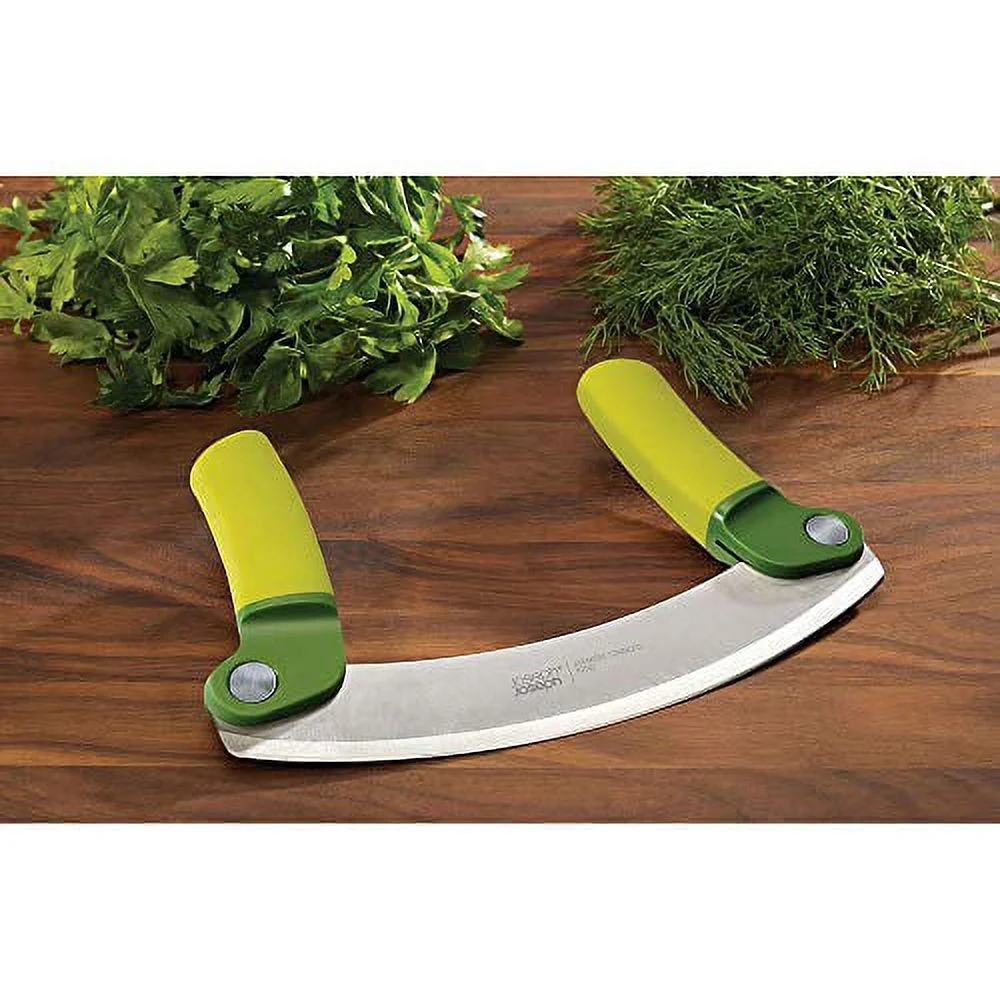 Joseph Joseph Mezzaluna Folding Herb Chopper, Green